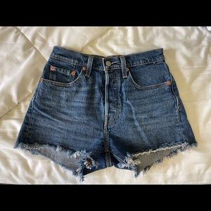 Levi’s shorts, blue, 501